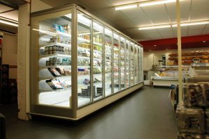 Wandkoeling Supermarkt